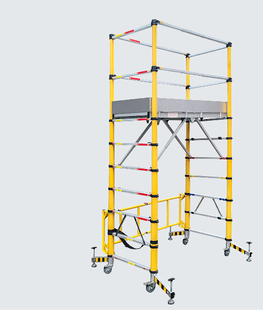 高空安全作業(yè)助手-絕緣伸縮腳手架